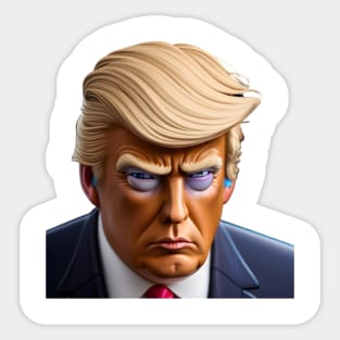 free trump Sticker